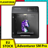 Flashforge Adventurer 5M Pro 3D Printer, Auto Leveling, 600mm/s Max Printing Speed, Remote Camera Monitoring, 220x220x220mm