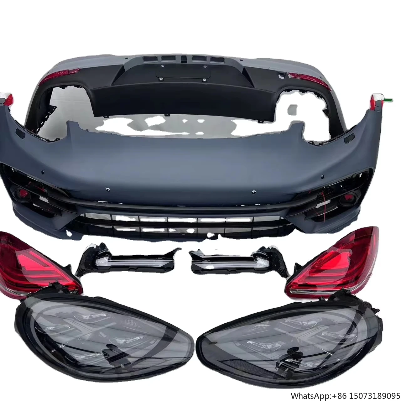 

Горячая продажа: Комплект для модификации кузова автомобиля 970 971 Turbo S+PDLS, прочные фары и передний бампер