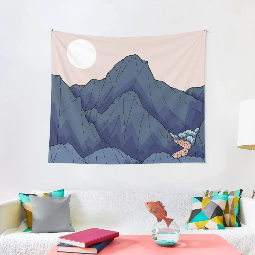 

The twisting stream Tapestry On The Wall Aesthetic Room Decor Korean Tapestry