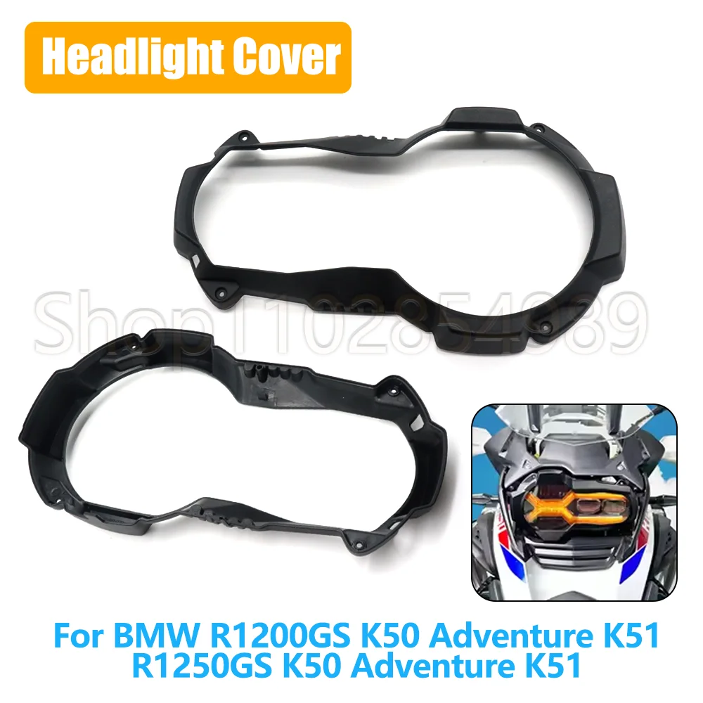 

For BMW R1200GS R1250GS R 1200 1250 GS Adventure K51 K50 2012 2013 2014 2015 2016 2017 2018-2024 Motorcycle Headlight Cover