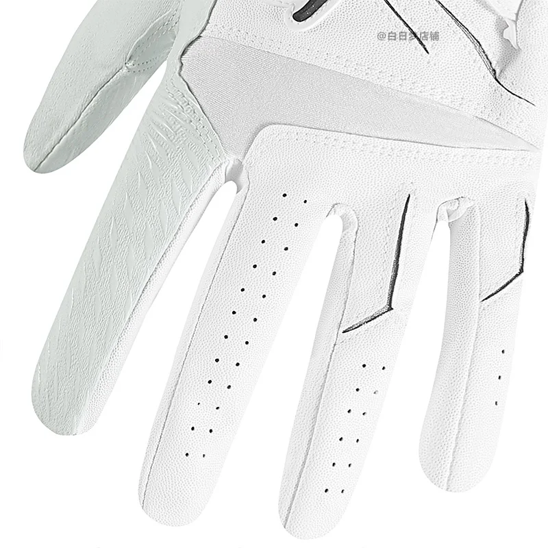 Korea Japan Golf Gloves Men\'s Microfiber Leather Wear-Resistant Sports Anti-Slip Breathable#22015454