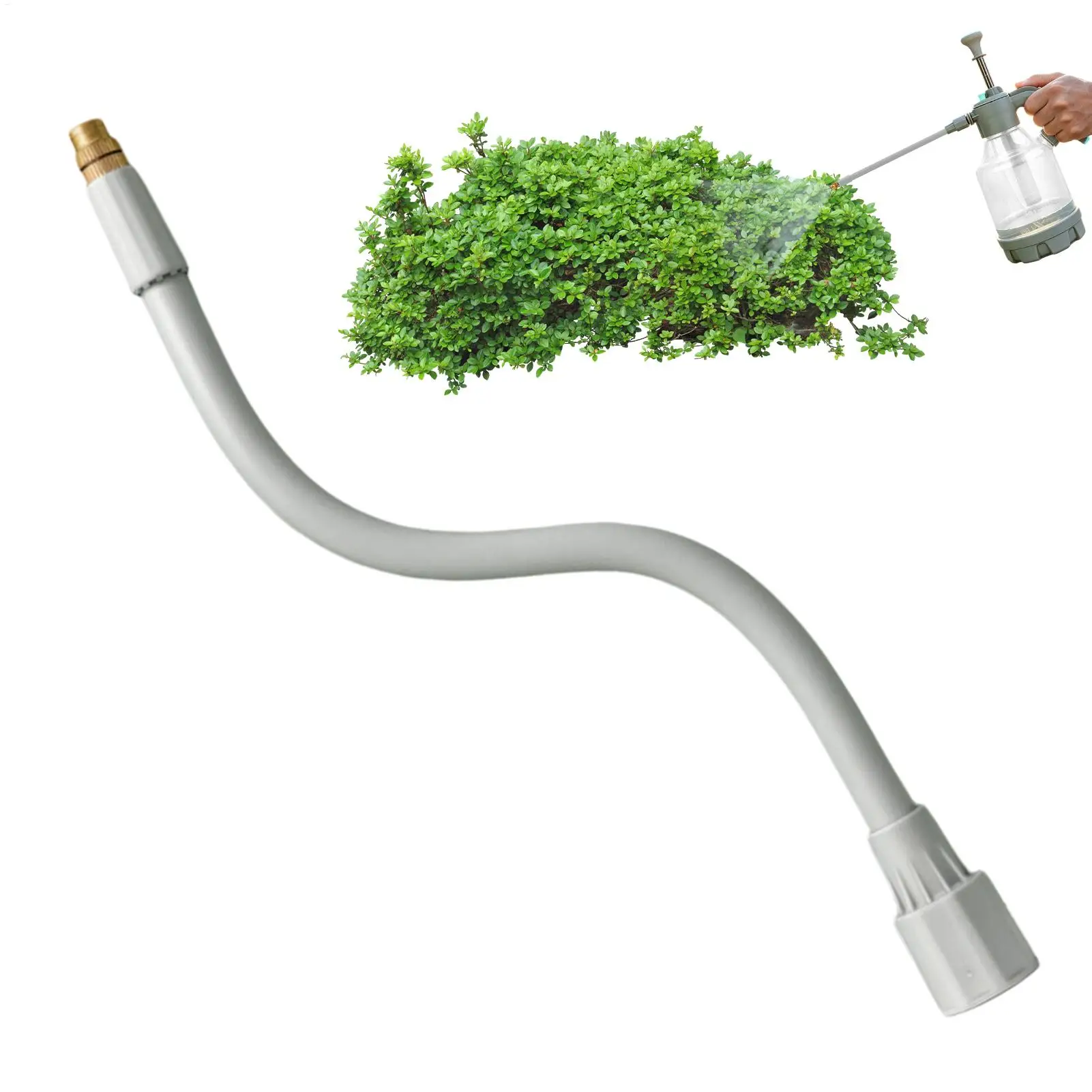 Spray Bottle Nozzle Extended Strip Sprayer Extension Pole Rod Cleaning Easy To Install Accessories Bendable For Plant Mister