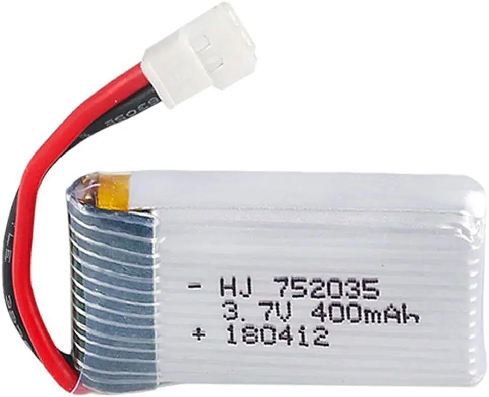 3.7V 400mAh 20C Li-PO Battery for SYMA Q11 H99W H31 H6C H98 TR-C385 TR-P51 TR-F22 Quadcopter Parts Aircraft Model Drone AT-96