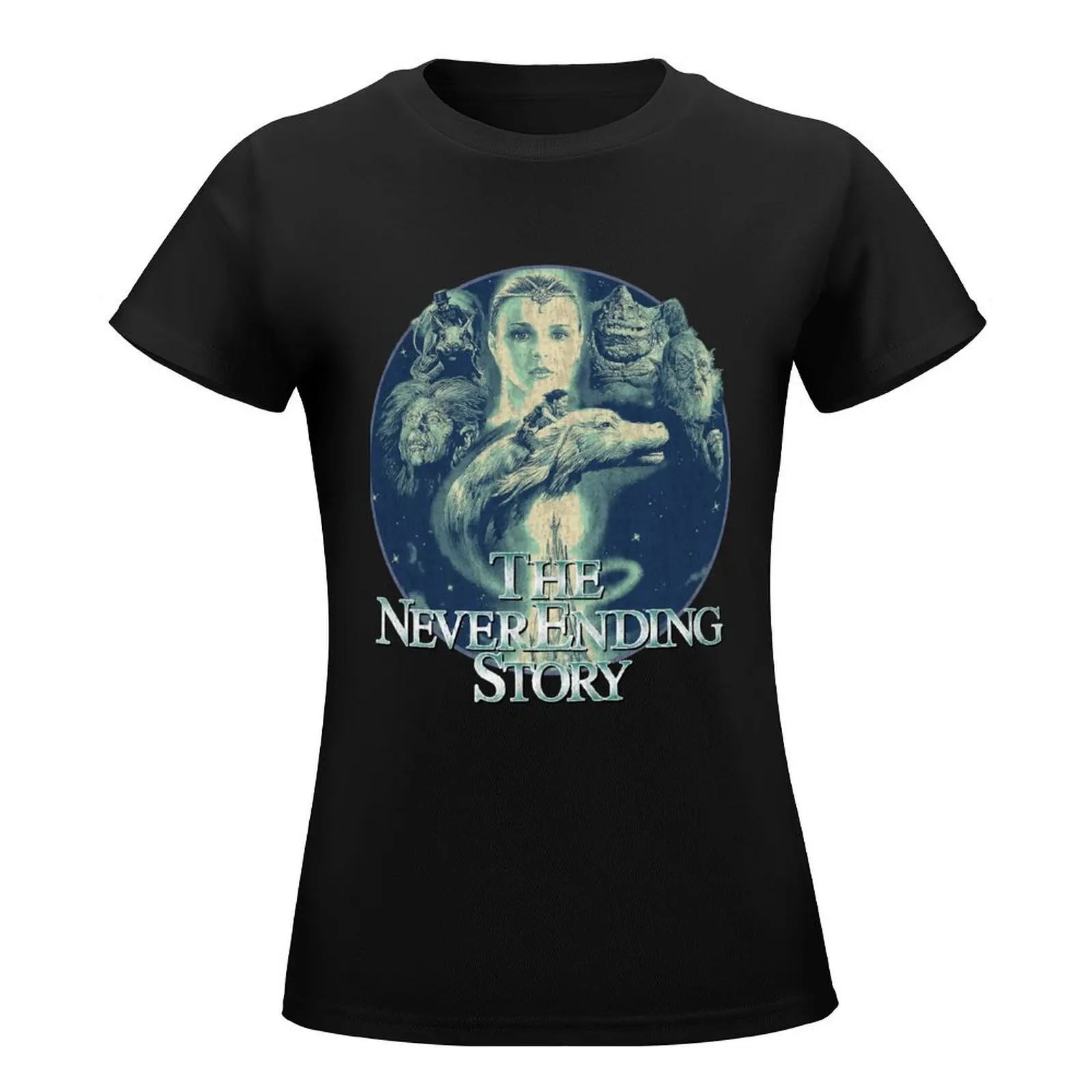 The Neverending Story T-Shirt tees graphics animal print plain cropped t shirts for Women