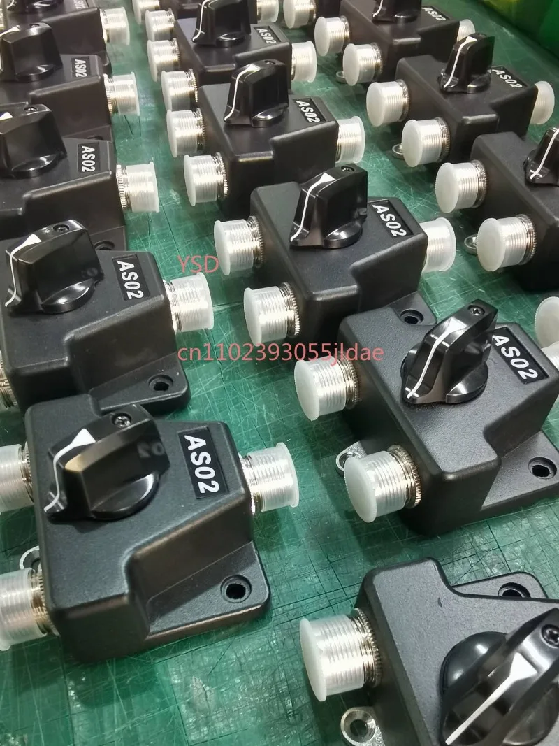 Lightning Arrester Equipped Antenna Switch Box SO239 2 Position Coaxial Switch for Communication Radio