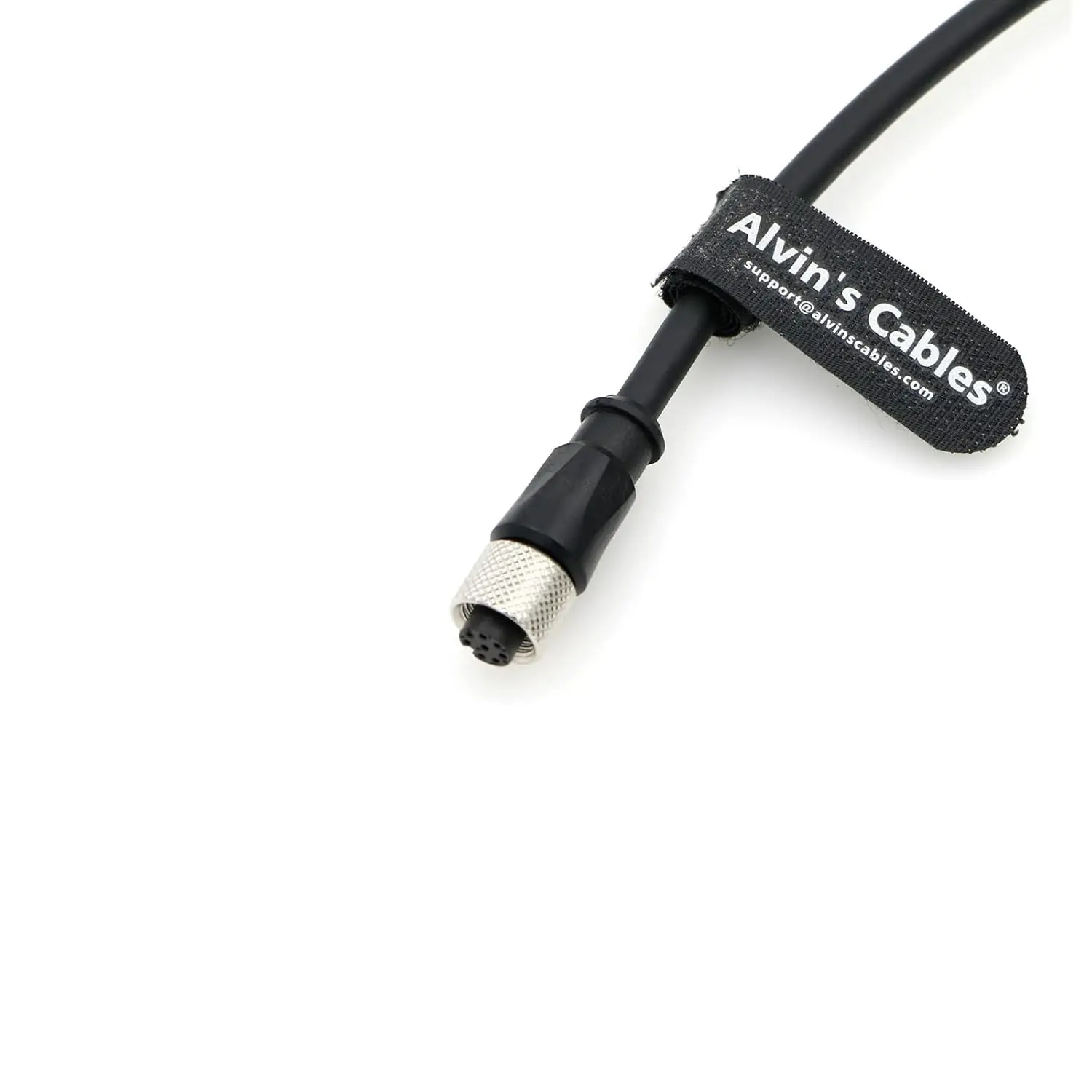 Alvin's Cables M12 Conector Cabo Sensor de Aviação Conector Fêmea de 8 Pinos Cabo Elétrico para Câmera Industrial Cognex