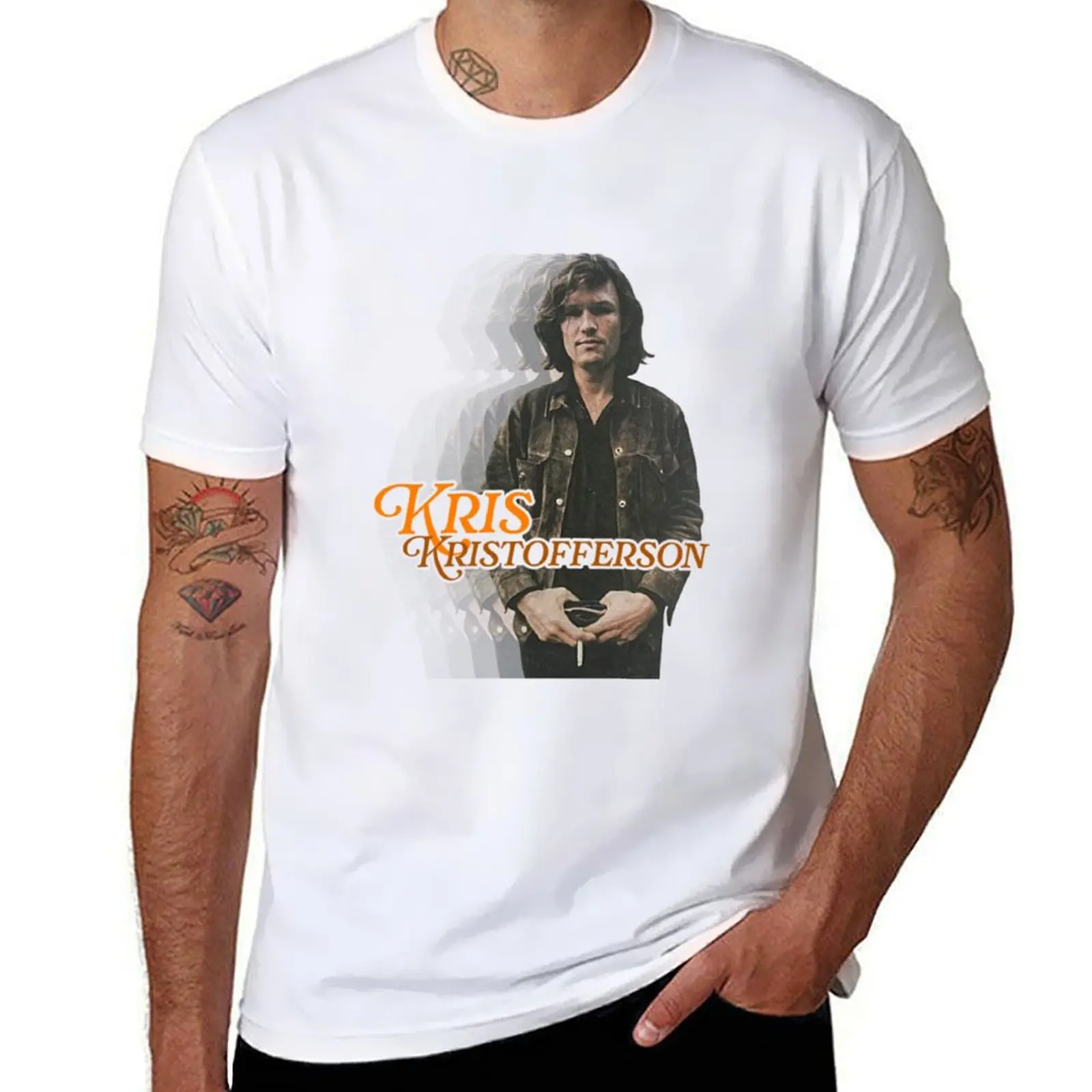 

men man for t casual T-Shirt for cotton shirts Kris t man shirts Kristofferson
