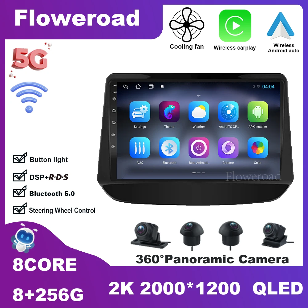 

FYT7862 Android13 For Holden Chevrolet Onix Cavalier 2020 2021 Radio Multimedia Video Navigation stereo Auto GPS 5GWiFi BT5.0