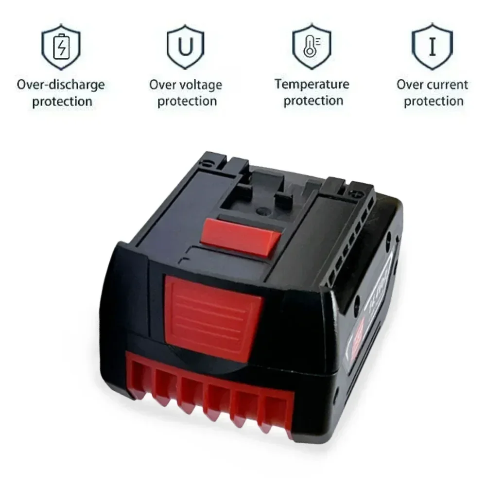 k For Bosch GBH GDR GSR 1080 DDS180 BAT614G BAT607 BAT607G 14.4V 4800mAh Rechargeable Lithium-ion Battery electric drill Battery