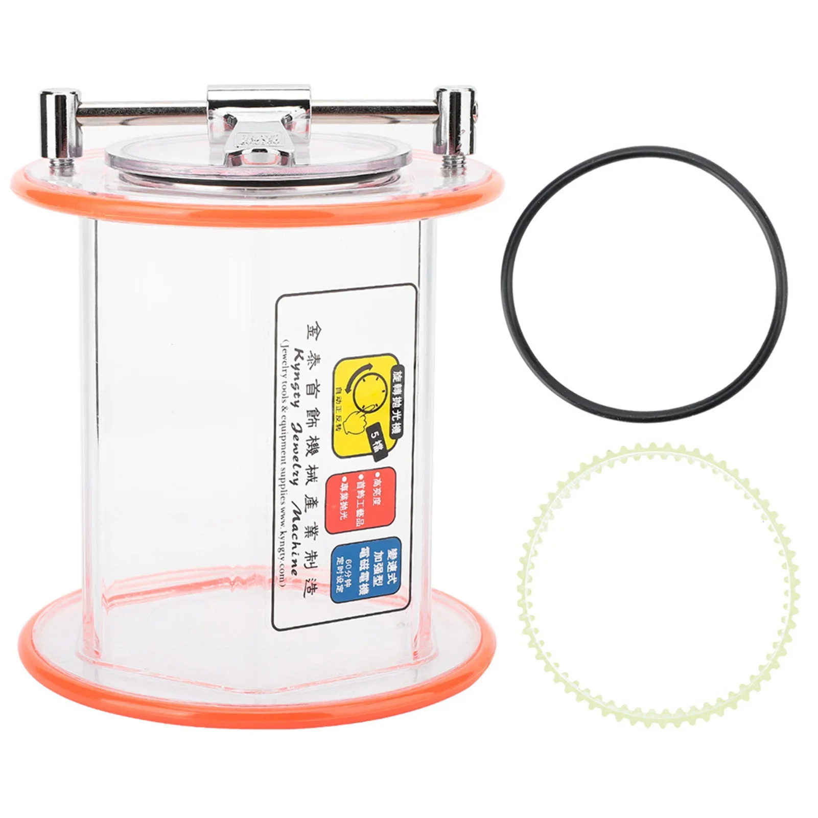 KT-2000 KT-6808 시리즈 보석 금속 연마 장비 액세서리에 대 한 로타리 연마 드럼 배럴 텀블러