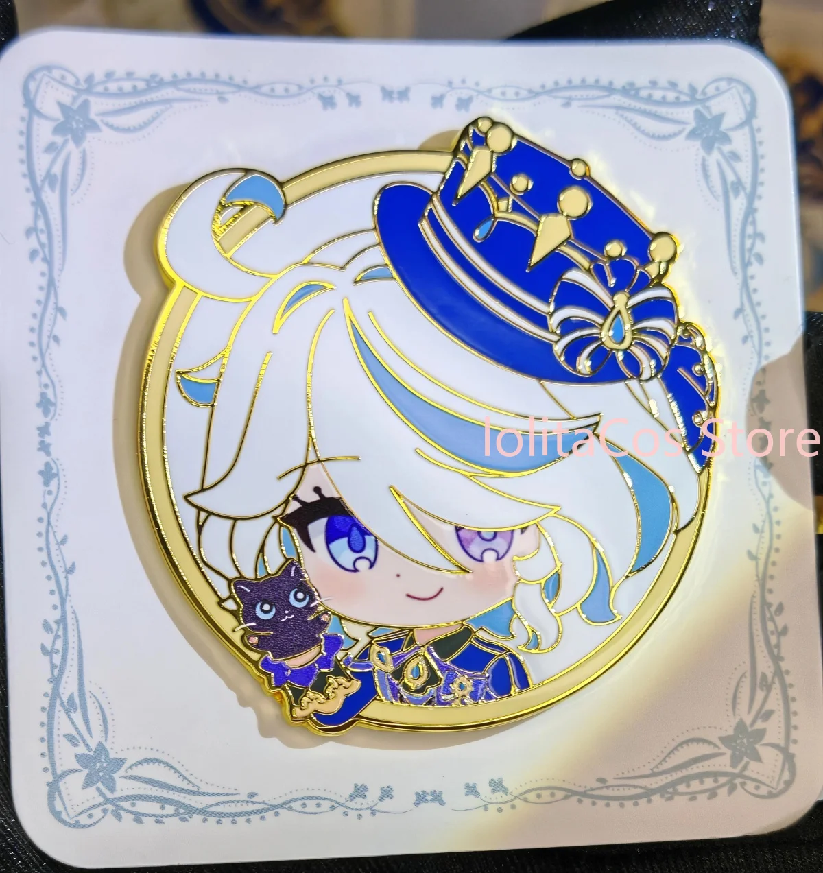 58mm Genshin Impact Furina Kaw - Anime Cosplay Kawaii 리뷰 및 가격