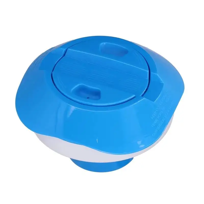 New 1Pcs Swimming Pool Accessories For 18cm Telescopic Floating Chlorine Tablet Dispenser Dosing DeviceAcc