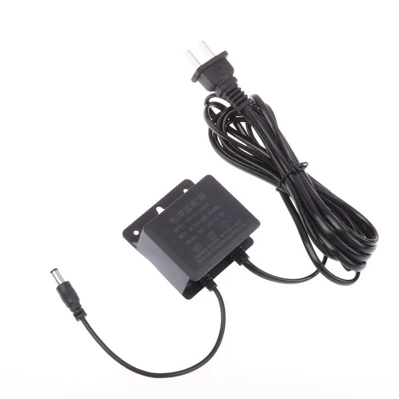 1pc Waterproof US Plug DC12V/1.5A Power Charger Adapter for CCTV Security Systems & AHD Surveillance Cameras, Input AC100V-240V