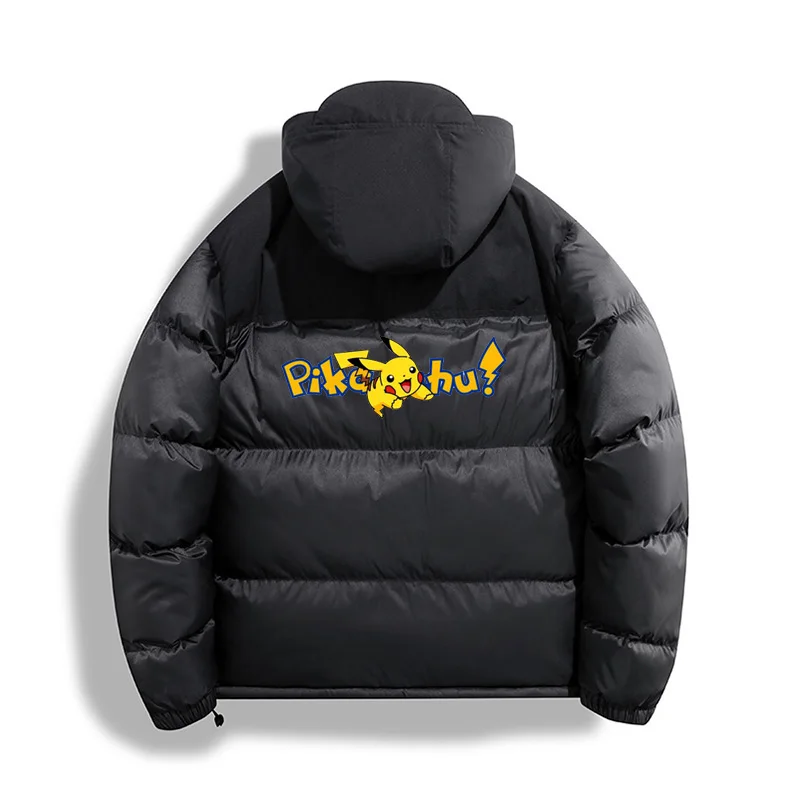 

Supzoom New Arrival Top Fashion Loose Warm AutumnAnd Winter Printing Pikachu Cardigan Casual Cotton-Padded Jacket Men