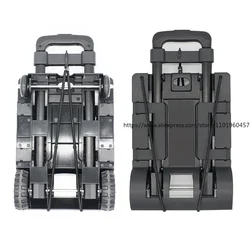 Lightweight Portabl Foldable Hand Sack Wheel Trolley Folding Truck Barrow Cart Travel Luggage Shopping Cart Portable Home Use
