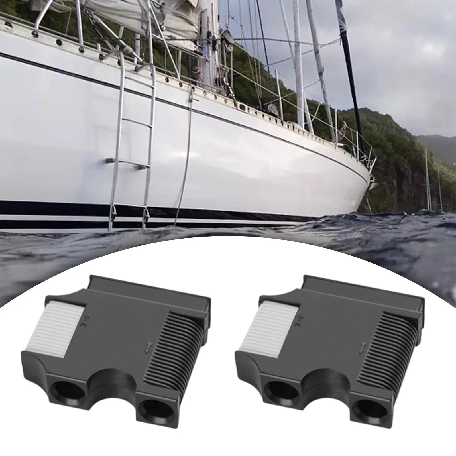

Quick Connect Boat Fender Clips Quick Release Rail Cleat Fender Holder Marine Accessory for Speedboats