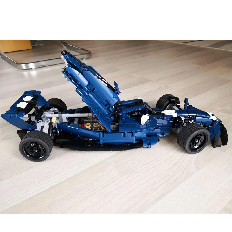 MOC-143618 كلاسيكي مبدع F1 صيغة سيارة رياضية سيارة اللبنات نموذج 885 PartsMOC الإبداعية بنين هدايا أعياد ميلاد للأطفال