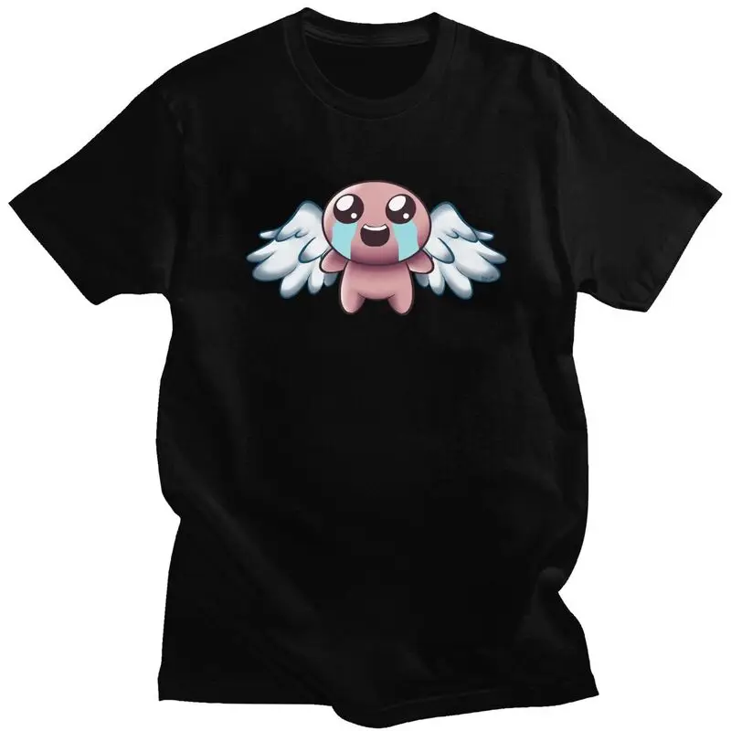 Custom The Binding Of Isaac T Shirts for Men 100% Cotton Tee Tops Tshirts Casual T-shirt Clothing