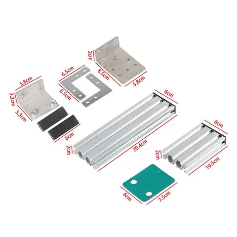 Suporte de parceiro de perfil de alumínio para desktop de simulador de corrida compatível com fixação G29/G25/G27/G920 T300RS/GT