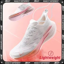 Xtep 2000KM 2.0 Running Shoes Women  Summer Shock Absorption Professional TPU Sneakers 876218110044 (suggest half size down)