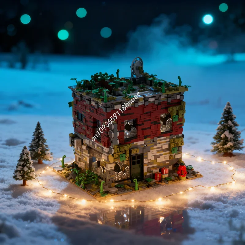 

3444pcs MOC The Last Us A Store An Infected Creator Model Building Blocks Assemble Christmas Gift DIY Toy Idea Education Kids