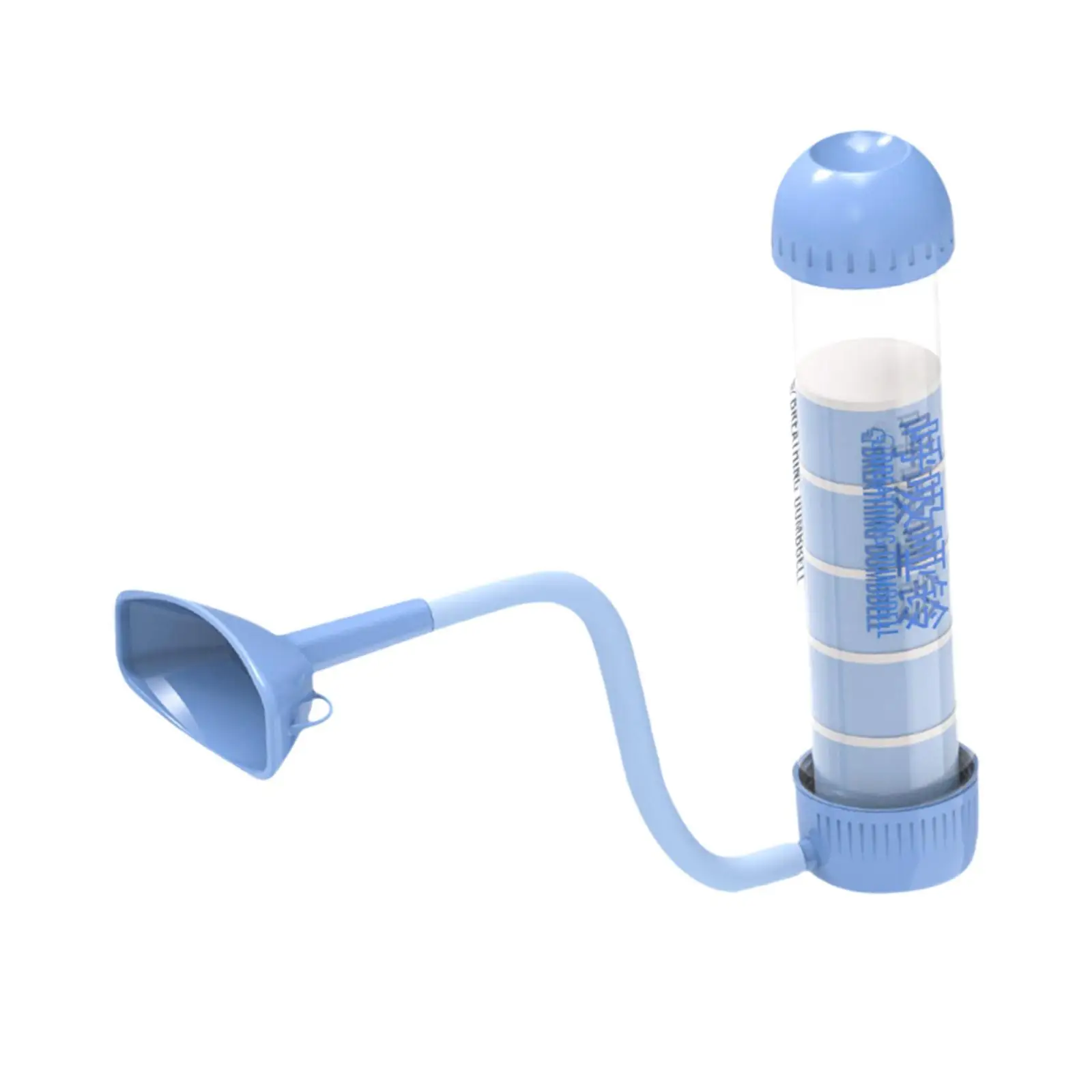 Abdominal Muscle Trainer Silicone Portable Deep Breathing Dumbbell Lung Exercise Device for Wellness Fitness Routine