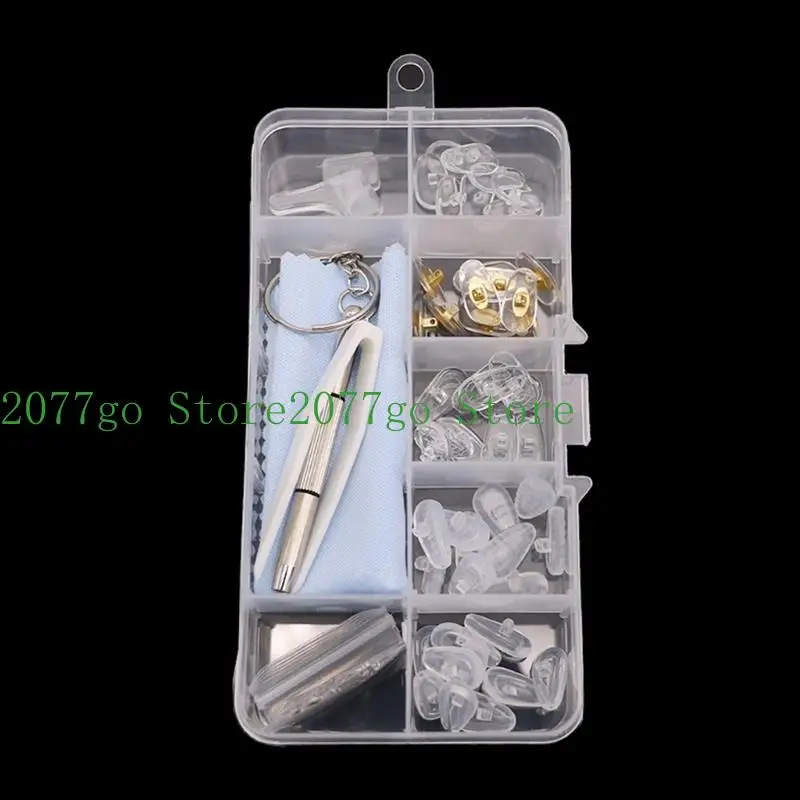 

Y1ud Eyeglass Nose Pads против Slip Мягкие силиконовые подушки для носа для очков Eyeglass