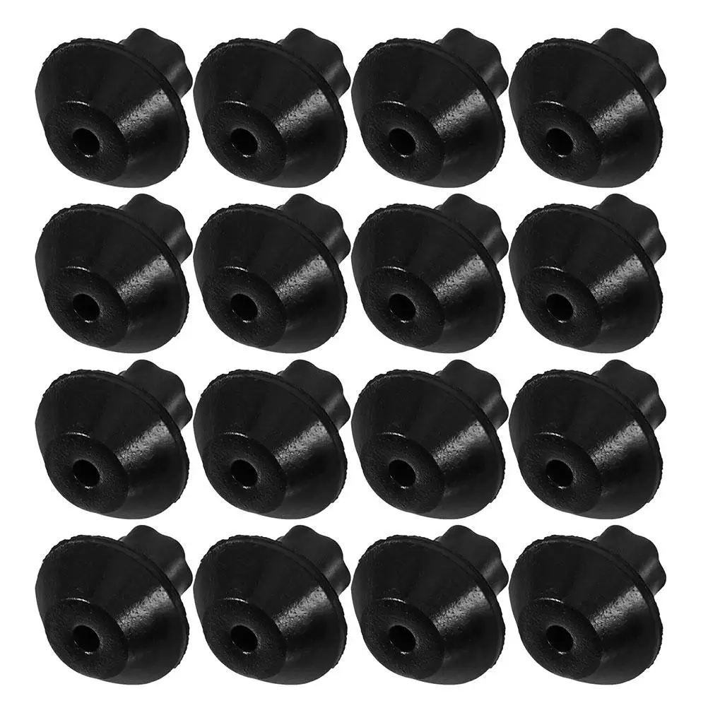 

32 Pcs Non-slip Gas Stove Feet Pads Height Enhancing Rubber Foot Replacement for Stove Grate Stable Cooking Accessories