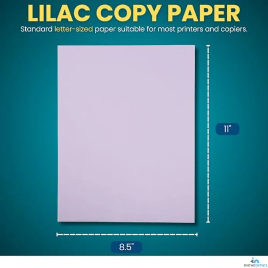 Lilac Colored Copy Paper, Crafting and Office, 8.5 x 11