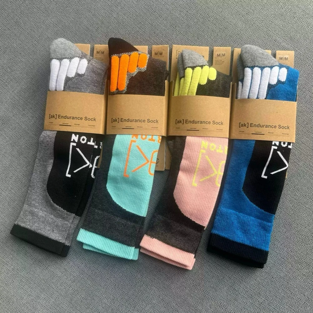 Burton AK Merino Wool Snowboard Socks - Over The Calf Compression Ski Socks, Anti-Odor Thermal Winter Socks for Men & Women