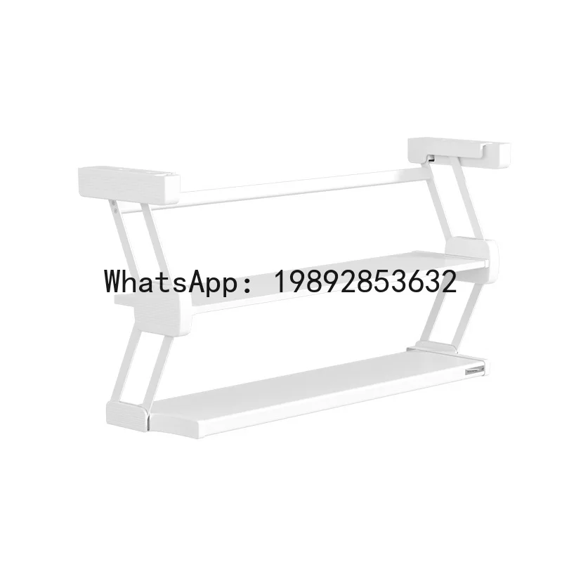 

PYJ kitchen preparation rack hanging cabinet pull-down folding rack