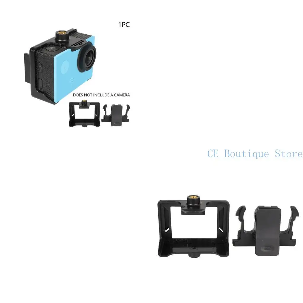 

652F Durable Camera Backpack Clip Frame Case Belt Sport Mount Protective Photo Practical Accessories Easy Install For SJ4000