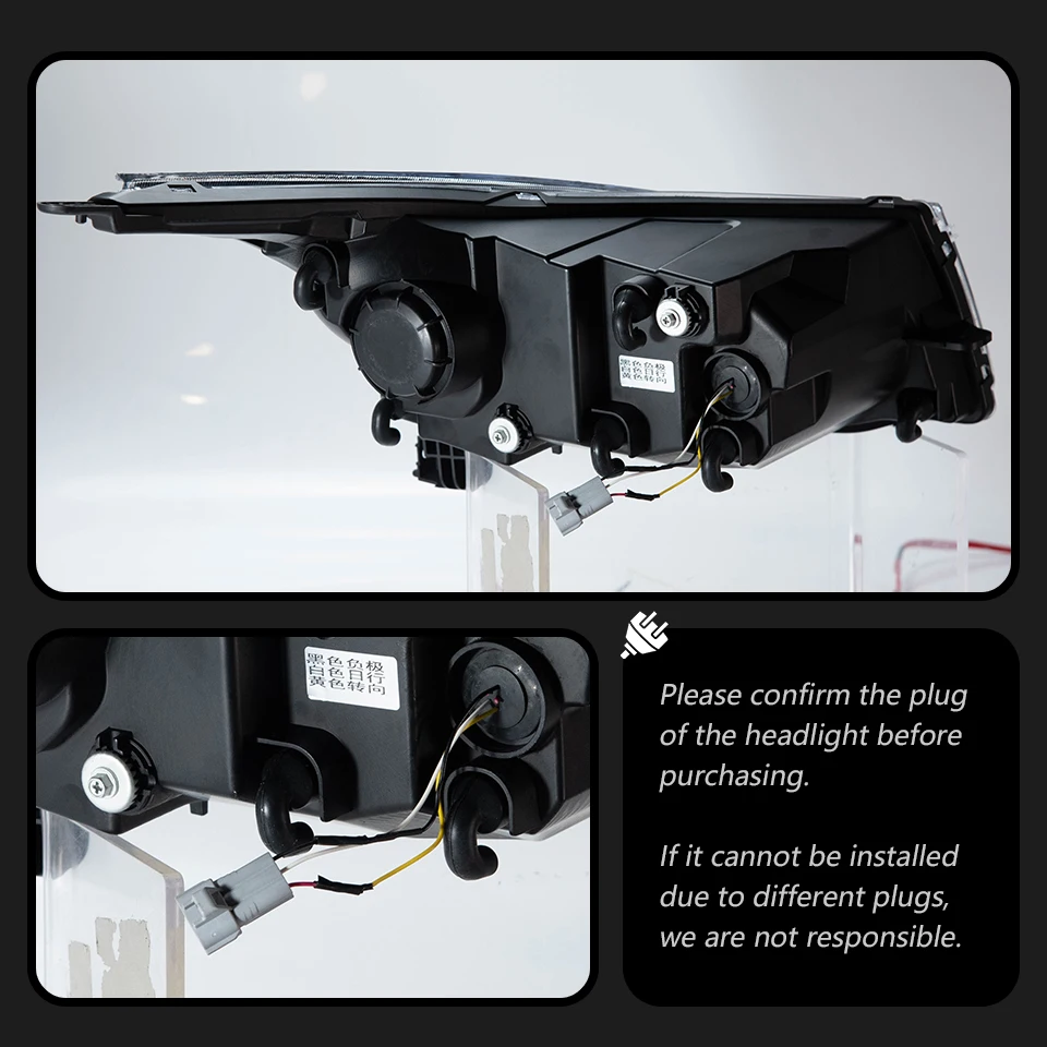 AKD Head Lamp for Chevrolet Cruze LED Headlight 2009-2016 Headlights Cruze DRL Turn Signal High Beam Angel Eye Projector Lens