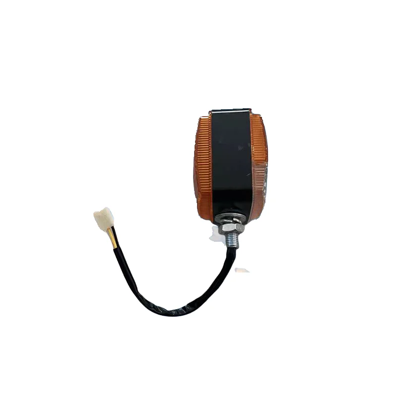 12-80V LED Warning Lamp Universal Three Color Tail Light Double Side Square Iron Bracket Indicator Lights