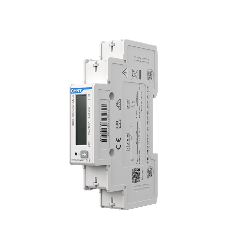 

CHINT DDSU666-G 5(80)A Single Phase Mbus Remote Monitoring and Setting Din Rail Digital Energy Meter Rail Meter