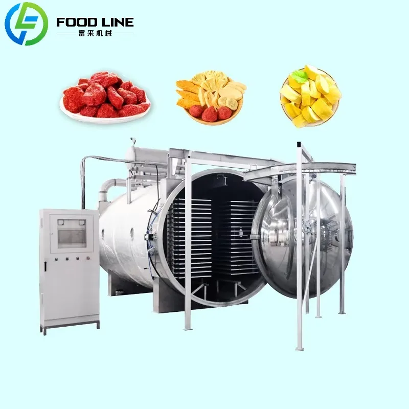 Freeze Drying Equipment Industrial Food Dryer Commercial Freeze Dryer Large Tray Dryer for Bulk Vegetable Preservation Custom
