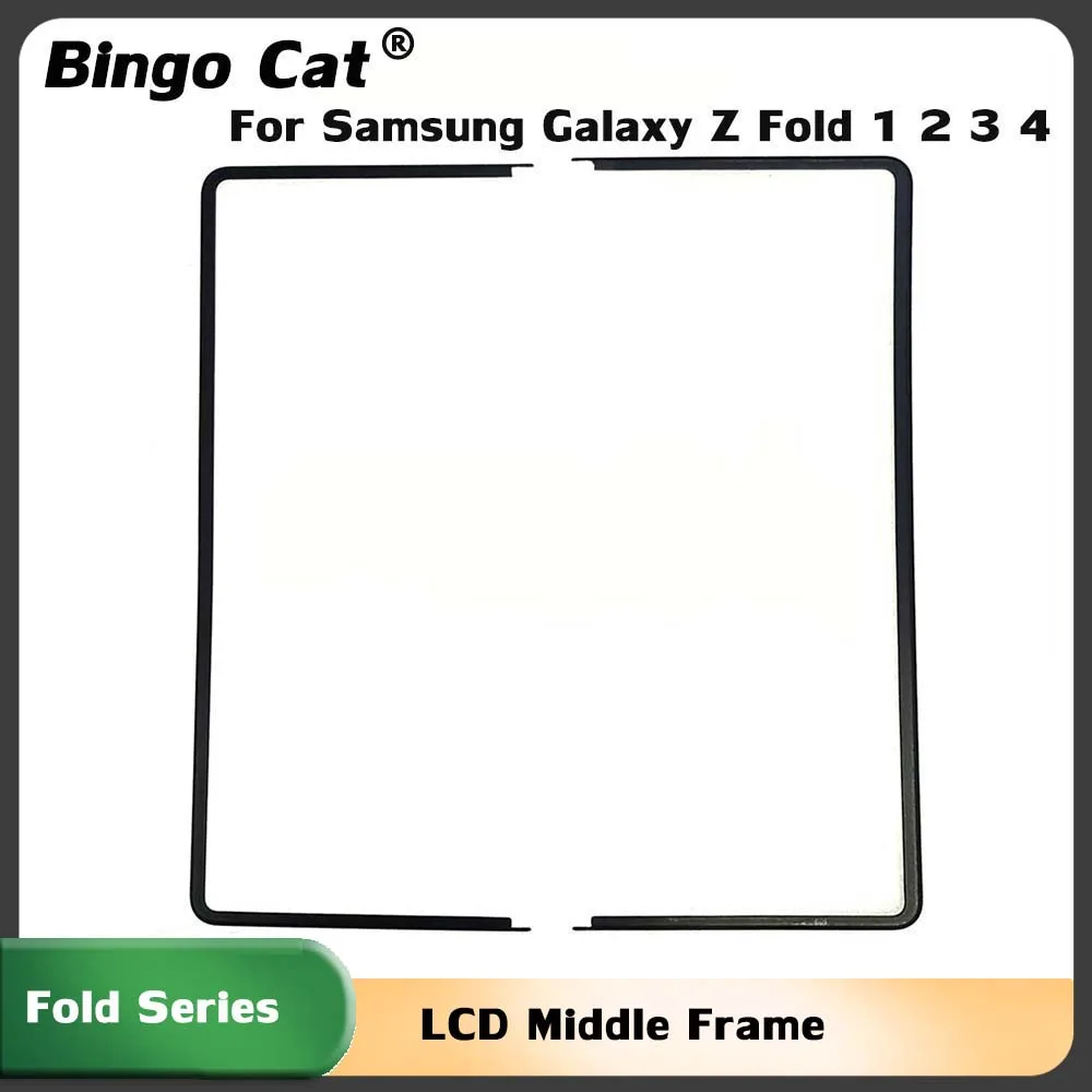 

Middle Frame Bezel For Samsung Galaxy Z Fold 1 2 3 4 5 5G LCD Display Screen Plate Holder Bracket Fold4 F936 Replacement