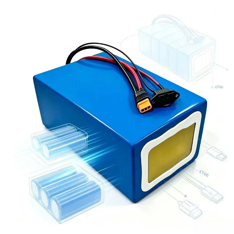 24V Long Lifespan Deep Cycle LiFePO4 Storage Power Pack 100Ah To 350Ah Fit RV Yacht Solar Off-Grid Emergency Power Fishing Outbo