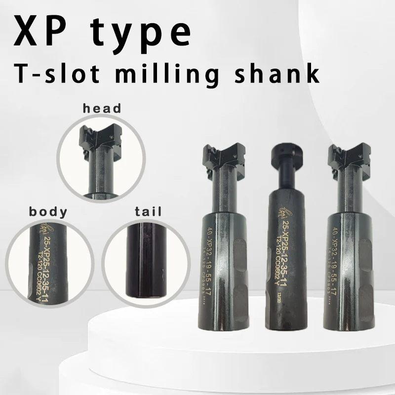 Bset quality XP T-type Milling Shank CNC Anti-vibrationShank Machining Specialshank