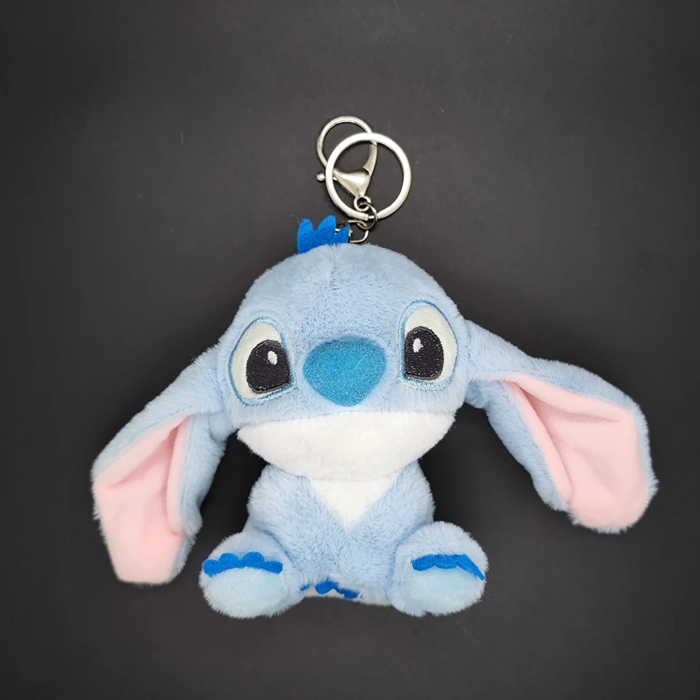 Lilo Stitch Series Plush Figure Stitch Plush Pendant Keychain Backpack Schoolbag Pendant