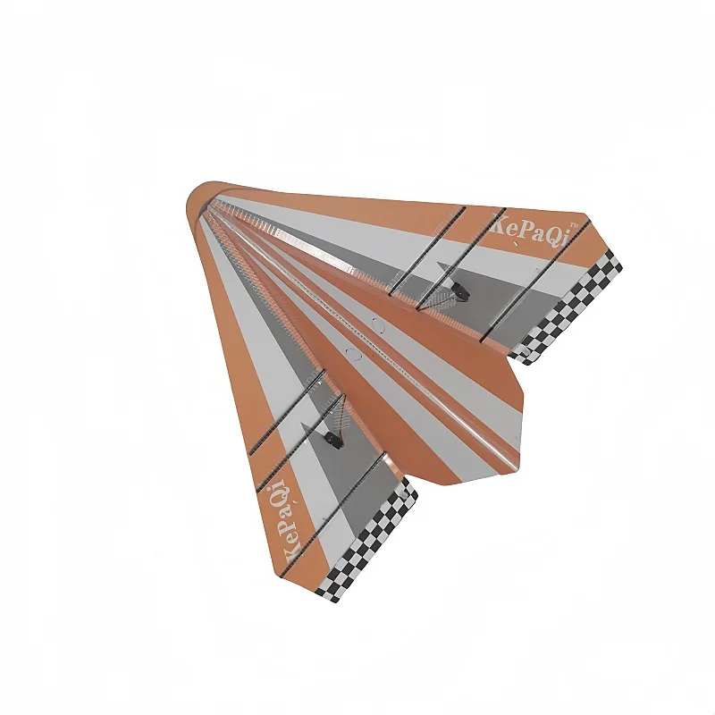 Model airplane fixed wing paper 56cm electric remote control mini 55 triangle wing PP drop resistant magic board