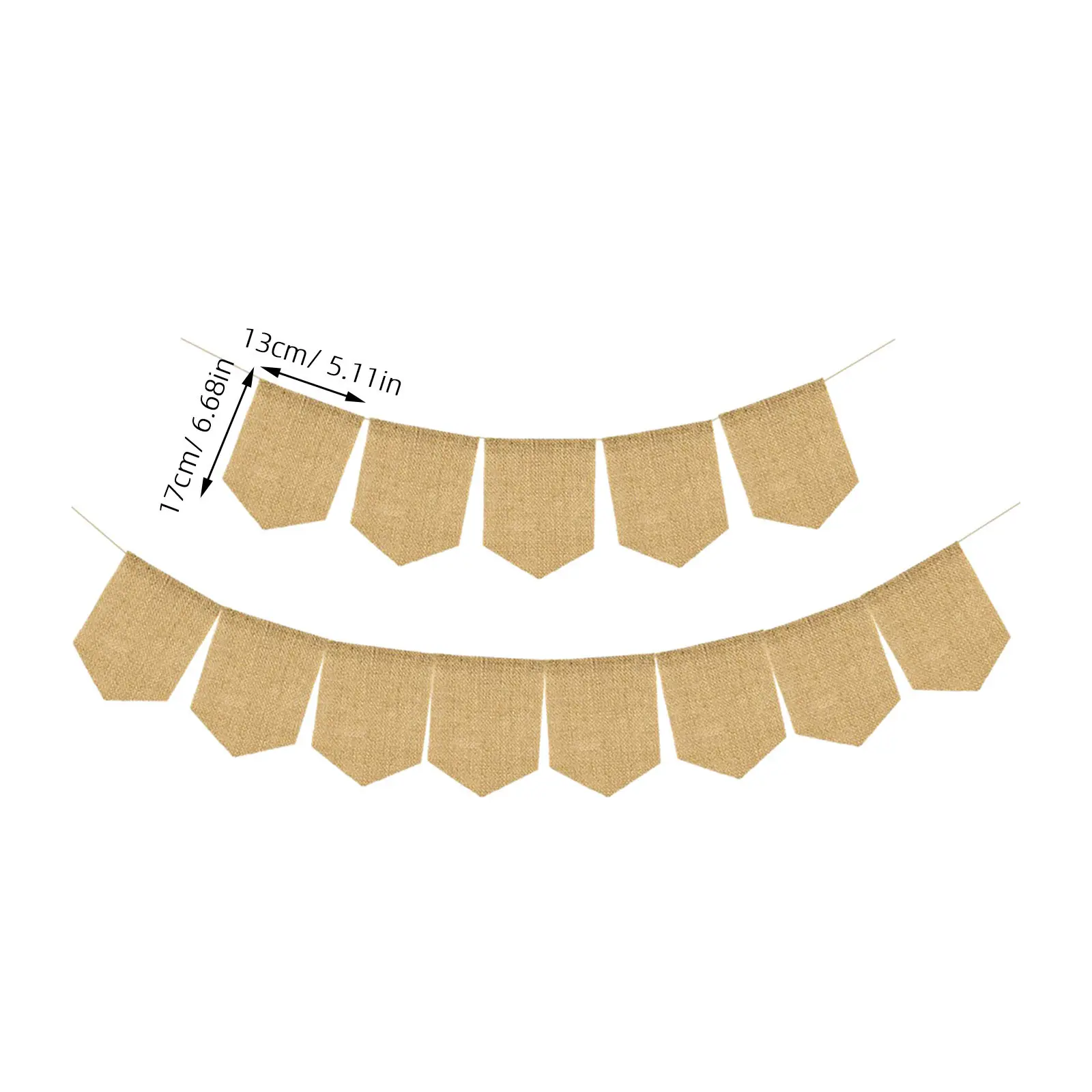 1Pcs DIY Blank Banner Hanging Shield Shape Birthday Wedding Party Decoration Photography Prop Supplies Hanging Banner