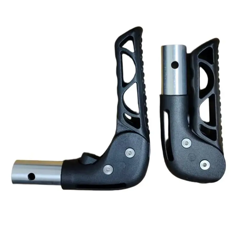 AEE5-Universal Sports Wheelchair 21MM Diameter Foldable Push Handle, Wheelchair Handle Accessories 1Pair