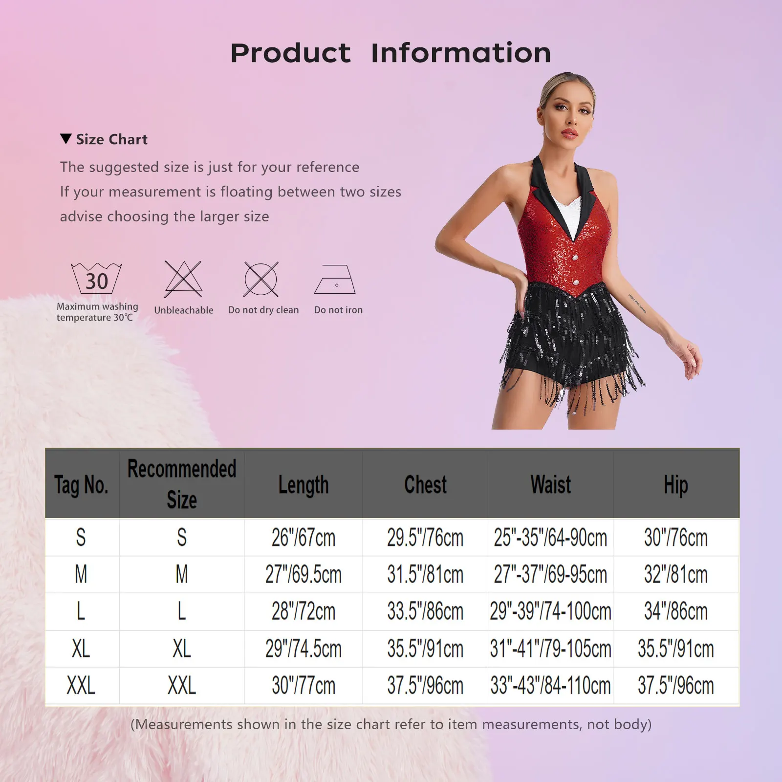 Womens Tassel Jazz Latin Dance Leotard Performance Costume Halter Backless Sparkly Sequins Fringe Jumpsuit Sleeveless Dancewear