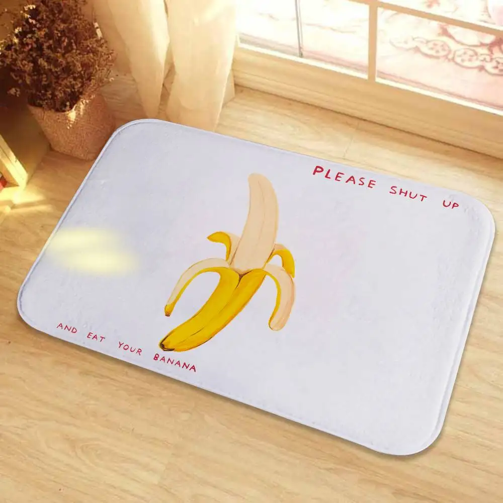 

Floor Mat Printed Large Carpets Room And Bedroom Carpets Bathroom Anti SlipDavid Shrigley Visual Art Door MATS Small Carpets