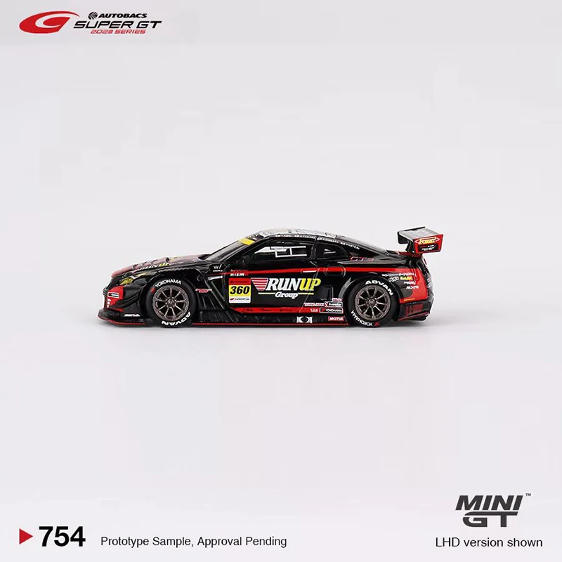 MINIGT 1:64 Model Car GT-R NISMO GT3 #360 Tomei Sport 2023 Super GT SERIES #754