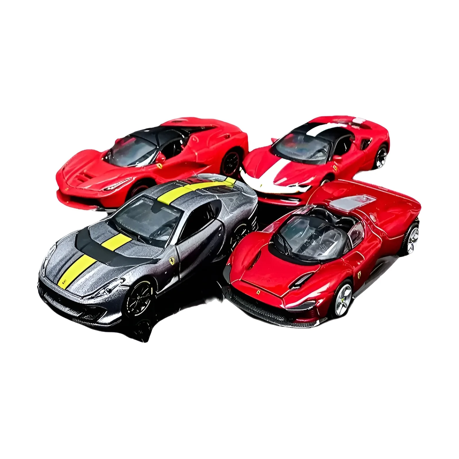 Bburago 1: 64 série Ferrari Múltiplas escolhas SP3 812 ENZO F40 F12TDF SF90 458 Carro Modelo de Fundição Brinquedo de Presente para Crianças
