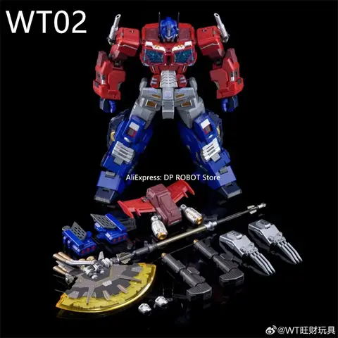 [IN STOCK ] Transformation Wonderful-Trans WT-02 WT02 SKY-ATLAS KO RIOBOT  IDW OP Commander Action Figure With Box
