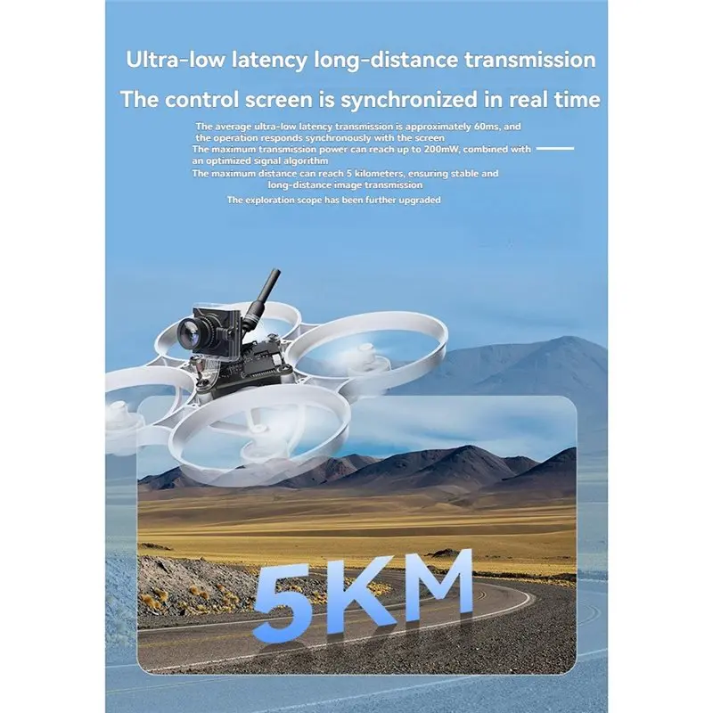 P1 Air Unit HD VTX 1080P 60Fps 60Ms Low Latency Digital Video Transmitter FPV Drone Accessory