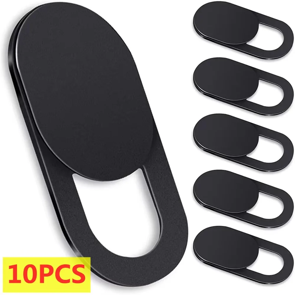 5/10Pcs Universal Webcam Privacy Cover Slider Camera Shutter Anti‑Spy Lens Sticker For Mobile Phone IPad Tablet Laptop Macbook